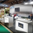 Exhibition stand of "The Union of Fish Processing Industry", exhibition PRODEXPO 2020 in Moscow
