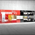 Стенд компаний "NP Foods" и "Latvijas Balzams" на выставке WORLD OF PRIVATE LABEL 2011 в Амстердаме