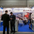 Exhibition stand of "Zaliv Shipyard", exhibition NOR-SHIPPING 2011 in Oslo