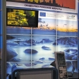 Exhibition stand of "Rigas sprotes" company, exhibition WORLD FOOD MOSCOW-2011 in Moscow