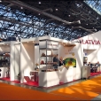 National stand of Latvia, exhibition WORLD FOOD MOSCOW 2011 in Moscow