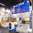 Kompānijas "Salas zivis" stends izstādē ANUGA 2011 Ķelnē