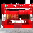 Kompānijas "NP Foods" stends izstādē ANUGA 2011 Ķelnē