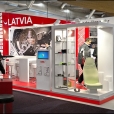 National stand of Latvia, exhibition ELMIA SUBCONTRACTOR 2011 in Jonkoping