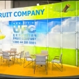 Kompānijas "Ukrainian Fruit Company" stends izstādē FRUIT LOGISTICA 2012 Berlinē