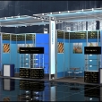 Exhibition stand of "Rigas sprotes" company, exhibition PRODEXPO-2012 in Moscow