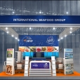 Стенд компании "Salas zivis"  на выставке EUROPEAN SEAFOOD EXPOSITION 2012 в Брюсселе