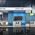 Exhibition stand of "The Union of Fish Processing Industry", exhibition WORLD OF PRIVATE LABEL 2012 in Amsterdam