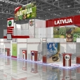 Национальный стенд Латвии на выставке WORLD FOOD MOSCOW 2009
