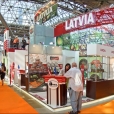 Latvijas nacionālais stends izstādē WORLD FOOD MOSCOW 2009