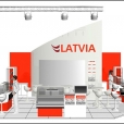 Национальный стенд Латвии на выставке WORLD FOOD MOSCOW 2012 в Москве