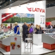 National stand of Latvia, exhibition WORLD FOOD MOSCOW 2012 in Moscow