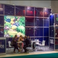 Exhibition stand of "Oazis Fruits" company, exhibition WORLD FOOD MOSCOW-2012 in Moscow