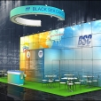 Exhibition stand of "Kuban Agro" & "Black Sea Cargo" companies, exhibition WORLD FOOD MOSCOW-2012 in Moscow