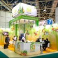 Kompānijas "N&R Fruit Company" stends izstādē WORLD FOOD MOSCOW-2012 Maskavā