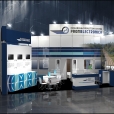 Exhibition stand of "Promelectronica" company, exhibition INNOTRANS 2012 in Berlin