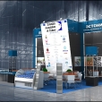 Exhibition stand of "Estonian Association of Fishery", exhibition WORLD FOOD KAZAKHSTAN 2012 in Almati