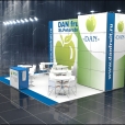 Exhibition stand of "Dan Fruit" company, exhibition FRUIT LOGISTICA 2013 in Berlin