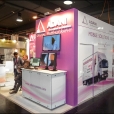Kompānijas "Adani" stends izstādē ECR 2013 Vīnē