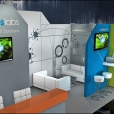 Kompānijas "Asteros" stends izstādē PASSENGER TERMINAL EXPO 2013 Ženēvā