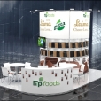 Kompānijas "NP Foods" stends izstādē MDD EXPO 2013 Parīzē