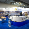 Exhibition stand of "Eurofish" company, exhibition EUROPEAN SEAFOOD EXPOSITION 2013 in Brussels