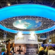 Exhibition stand of "Streamline OPS" / "Jet 2000" companies, exhibition EBACE 2013 in Geneva