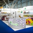 Kompānijas "NP Foods" stends izstādē WORLD OF PRIVATE LABEL 2013 Amsterdamā