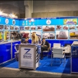 Exhibition stand of "Zaliv Shipyard", exhibition NOR-SHIPPING 2013 in Oslo