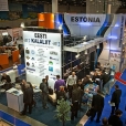 Стенд Союза рыбопроизводителей Эстонии  на выставке WORLD FOOD UKRAINE-2009 в Киеве