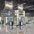 Exhibition stand of "Rigas sprotes" company, exhibition PRODEXPO 2010 in Moscow