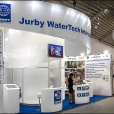 Kompānijas "Jurby Water Tech" stends izstādē DRINKTEC 2013 Minhenē