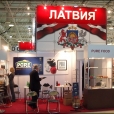 Национальный стенд Латвии на выставке PRODEXPO 2010 в Москве