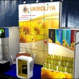Exhibition stand of "Ukrolia" company, exhibition ANUGA 2013 in Cologne