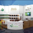 Kompānijas "NP Foods" stends izstādē ANUGA 2013 Ķelnē