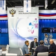 Krievijas Federācijas Sporta MInistrijaы stends izstādē FSB 2013 Ķelnē