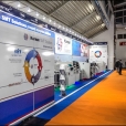 Exhibition stand of "Korean SMT Solutions" companies, exhibition PRODUCTRONICA 2013 in Munich
