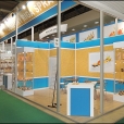 Exhibition stand of "Rigas sprotes" company, exhibition PRODEXPO-2014 in Moscow