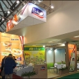 National stand of Latvia, exhibition PRODEXPO 2014 in Moscow