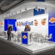 Exhibition stand of "Ruzi Fruit" company, exhibition FRUIT LOGISTICA 2014 in Berlin