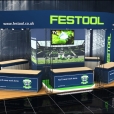 Стенд компании "FESTOOL" на выставке KBB 2014 в Бирмингеме