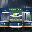 Exhibition stand of "FESTOOL" company, exhibition KBB 2014 in Birmingham