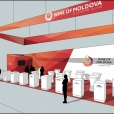 Exhibition stand of the Republic of Moldova, exhibition PROWEIN 2014 in Dusseldorf 