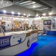 Kompānijas "Eurofish" stends izstādē EUROPEAN SEAFOOD EXPOSITION 2014 Briselē