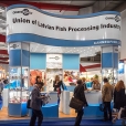Стенд "Союза рыбопроизводителей Латвии" на выставке EUROPEAN SEAFOOD EXPOSITION 2014 в Брюсселе