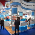 Стенд "Союза рыбопроизводителей Латвии" на выставке EUROPEAN SEAFOOD EXPOSITION 2014 в Брюсселе