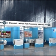 Стенд "Союза рыбопроизводителей Латвии" на выставке WORLD OF PRIVATE LABEL 2014 в Амстердаме