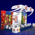 Exhibition stand of "Globus Group" company, exhibition WORLD FOOD MOSCOW-2014 in Moscow