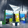 Exhibition stand of "Prodgamma" company, exhibition WORLD FOOD MOSCOW-2014 in Moscow
