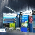 Exhibition stand of "Prodgamma" company, exhibition WORLD FOOD MOSCOW-2014 in Moscow